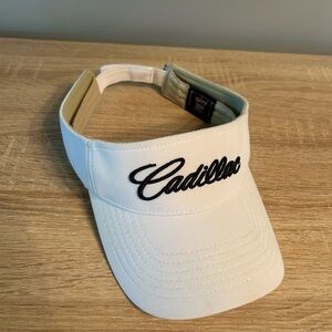 Cadillac White Visor Like New